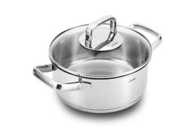 cizzle喜时【厨神】20CM不锈钢双耳汤锅 C0216