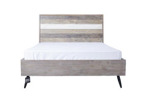 NS家居nsfurniture卧室 进口HAVN系列实木双人床NSBD-HAVN B01Q