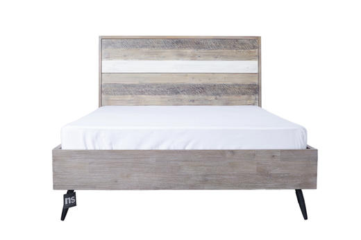 NS家居nsfurniture卧室 进口HAVN系列实木双人床NSBD-HAVN B01Q 商品图0
