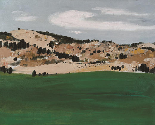 吴冠中|《落户草原》——综合版（油画） 商品图1