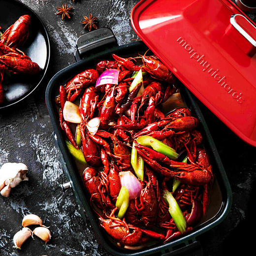 摩飞电器多功能锅料理锅 电烧烤锅 电火锅 蒸锅 家用电烤锅MR9088 商品图5