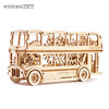 WoodenCity波兰木制机械传动模型伦敦巴士儿童拼装玩具男孩子礼物 商品缩略图1