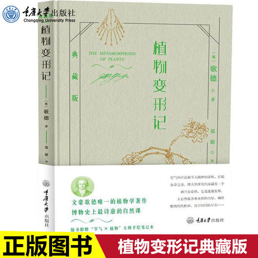 正版图书 植物变形记 典藏版 一本图文并茂的植物学科普书著名文 商品图0