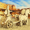 WoodenCity波兰木制机械传动模型罗马战车儿童拼装玩具男孩子礼物 商品缩略图3