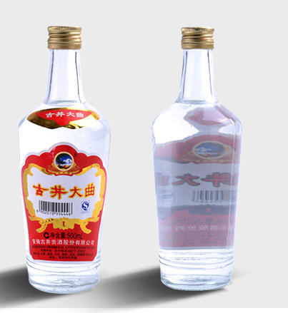 【百汇到家】古井大曲光瓶500ml   白酒 商品图1