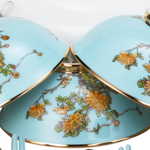 g20峰会夫人瓷36头餐具套组货号124664