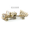 WoodenCity木制机械传动模型 吉普车汽车儿童拼装玩具男孩子礼物 商品缩略图3