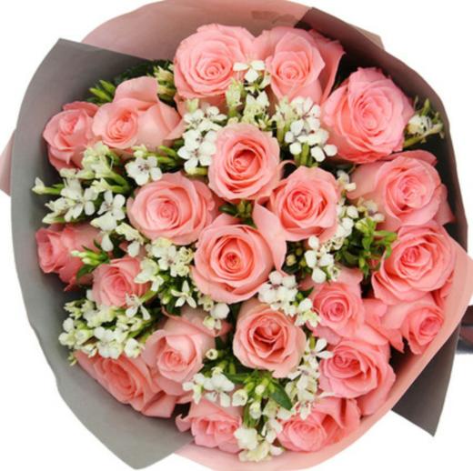 醇美绽放 ---19朵戴安娜玫瑰，相思梅搭配（1506） 商品图2