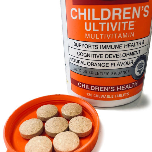 【美味的营养】澳洲 Swisse 儿童复合维生素咀嚼片 橙味120片 商品图4