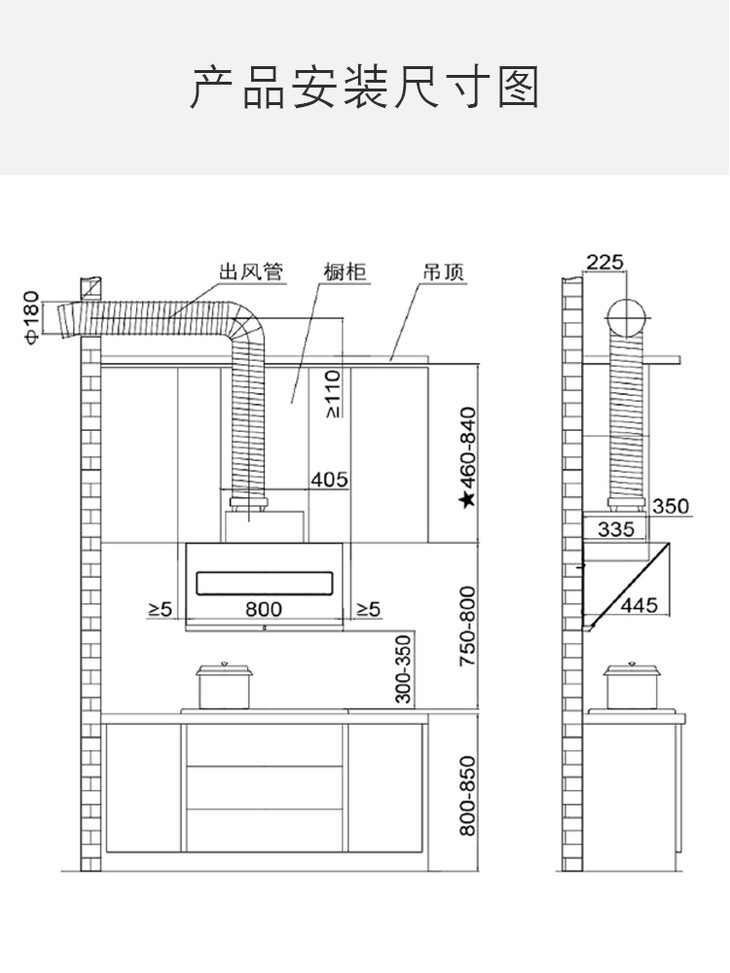 方太方太jqd2tht8be侧吸式抽油烟机燃气灶套餐风魔方近吸式烟灶套装