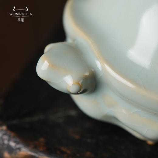问鼎汝瓷天青将军龟茶宠(缺货) 商品图2
