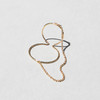 北京仓｜Saskia Diez-WIRE CHAINED-18K黄金 耳廓夹（单支）无需耳洞［德国设计师］ 商品缩略图1