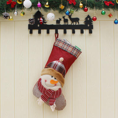 【圣诞袜子】-圣诞袜子圣诞树装饰用品圣诞袜挂饰圣诞节老人雪人礼物袋 商品图1
