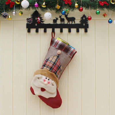【圣诞袜子】-圣诞袜子圣诞树装饰用品圣诞袜挂饰圣诞节老人雪人礼物袋 商品图3