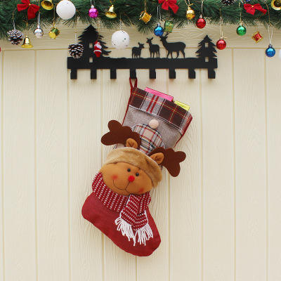 【圣诞袜子】-圣诞袜子圣诞树装饰用品圣诞袜挂饰圣诞节老人雪人礼物袋 商品图2
