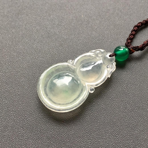 冰种飘阳绿翡翠大葫芦 商品图6