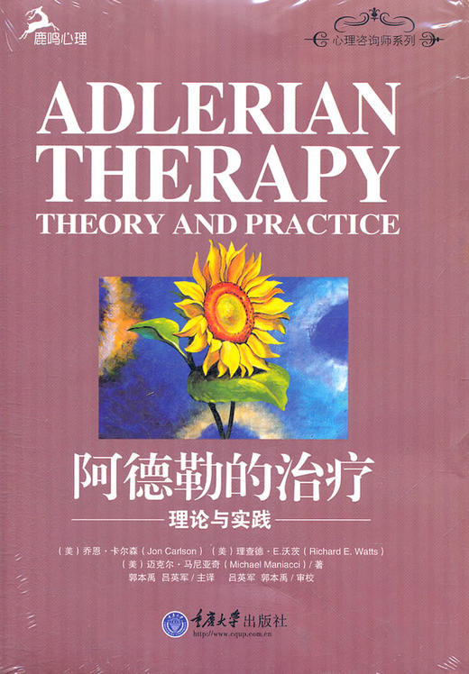 心理咨询师系列 阿德勒的治疗 理论与实践 乔恩·卡尔森超越阿德 商品图0