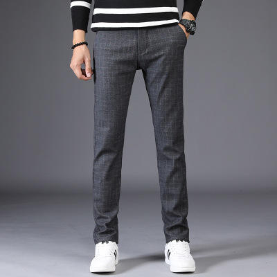 【服饰鞋包】冬季新品男装加绒加厚长裤 商务男士中年休闲长裤 商品图4
