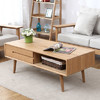 【茶几】茶几实木北欧风格家具客厅小户型现代简约创意省空间原木小茶几 商品缩略图1