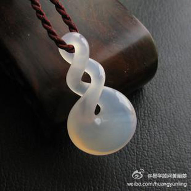 桃花福禄如意扣