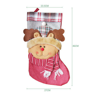 【圣诞袜子】-圣诞袜子圣诞树装饰用品圣诞袜挂饰圣诞节老人雪人礼物袋 商品图5
