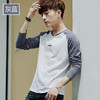 【服饰鞋包】秋季新款韩版男士印花长袖t恤青少年男式休闲圆领打底衫男装 商品缩略图0