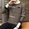 【卫衣男】秋季男式长袖t恤新款韩版圆领休闲卫衣男修身打底衣男装潮 商品缩略图7