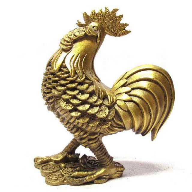 闻鸡起舞（铜摆）