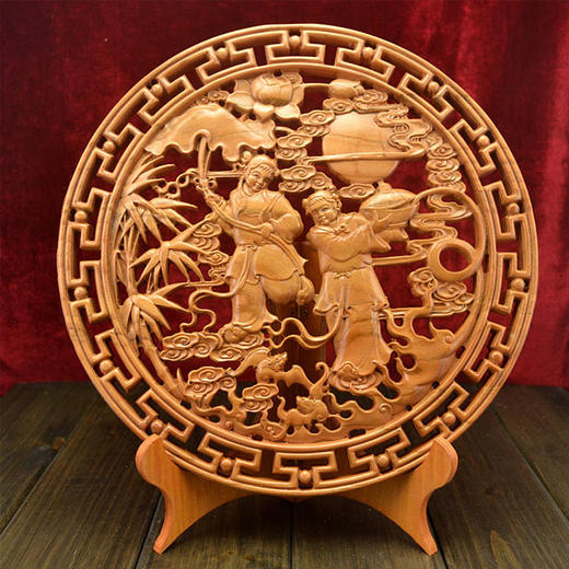 和合二仙摆件 商品图0