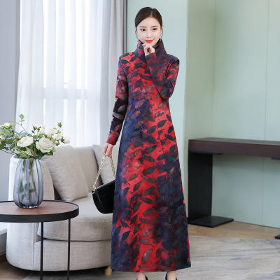 F 8332 冬季打底连衣裙加绒加厚 商品图3