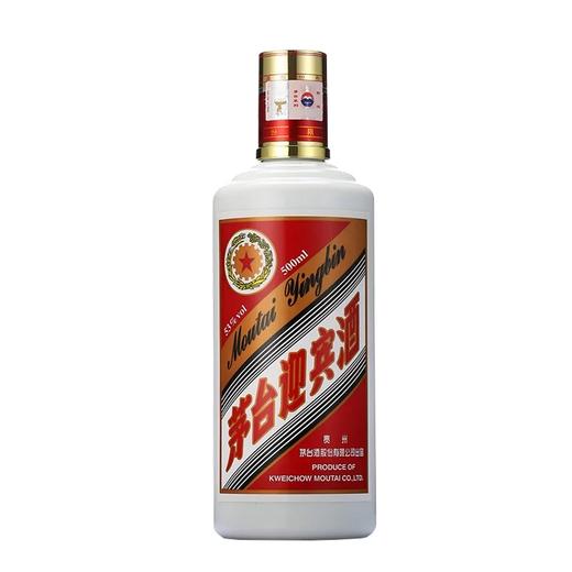 53度茅台迎宾酒（经典版）500ml 单瓶 商品图1