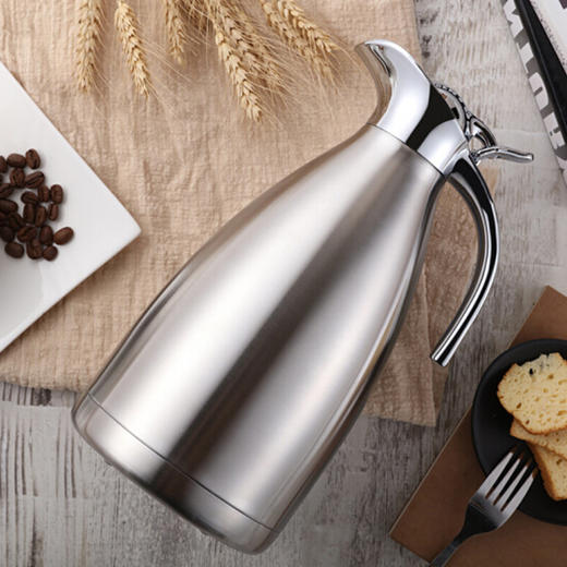 vacuumjum欧式真空保温壶2l装