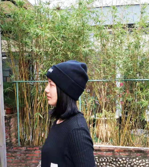 *升级版*黑色针织帽 商品图2