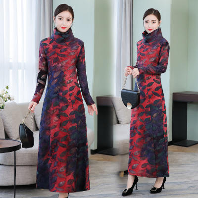 F 8332 冬季打底连衣裙加绒加厚 商品图1