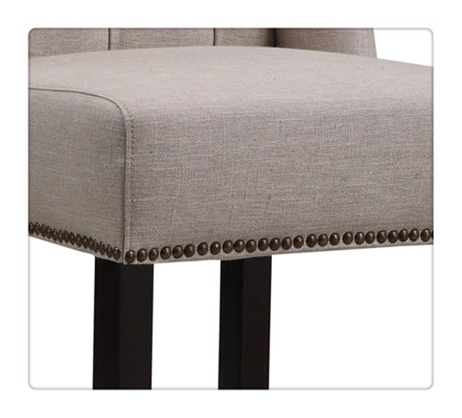 NS家居nsfurniture软包拉点铆钉低吧椅NSBA-4031B*WDS-203 商品图5