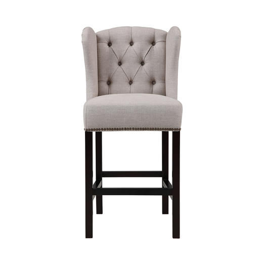 NS家居nsfurniture软包拉点铆钉低吧椅NSBA-4031B*WDS-203 商品图2