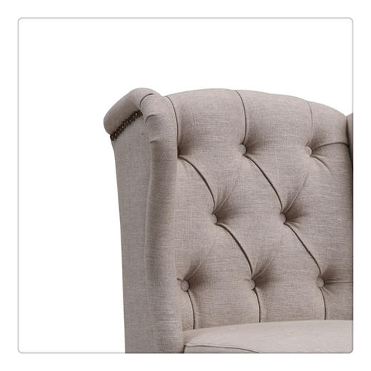 NS家居nsfurniture软包拉点铆钉低吧椅NSBA-4031B*WDS-203 商品图4