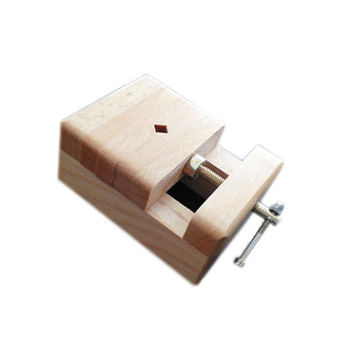 篆刻工具：印床（旋入式大号榉木印床，12*8.5*5厘米）-LT 商品图4