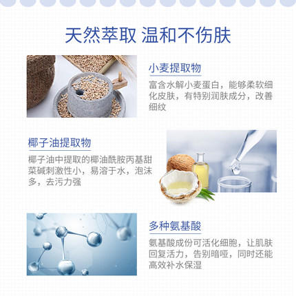 【家用电器】【SNP】。SNPM'SOLIC男士剃须洁面乳150ml 温和深层清洁舒缓肌肤洗面奶 商品图1