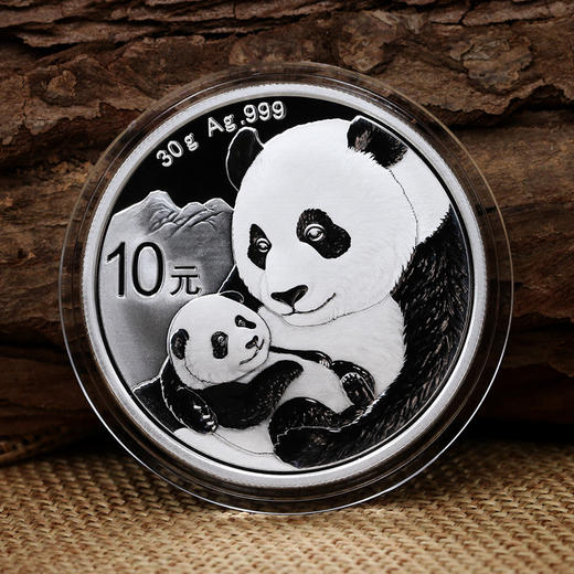2019年熊猫30克银币 ·中国人民银行发行 商品图1