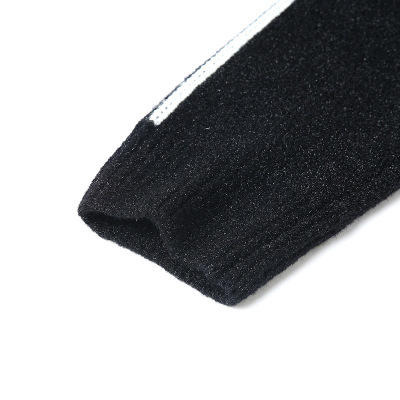 【服饰鞋包】秋冬仿貂绒毛衣个性青年男士加厚针织衫圆领长袖韩版拼色毛衫 商品图4