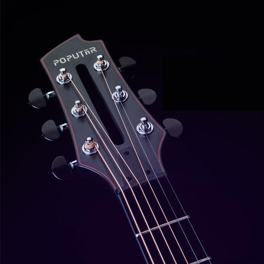 Poputar智能吉它P1红线升级版 40寸民谣木吉他APP游戏式自学吉他 商品图4