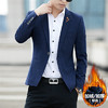 【服饰鞋包】秋季男士休闲西服韩版修身小西装外套男便西潮加绒单西男上衣 商品缩略图2