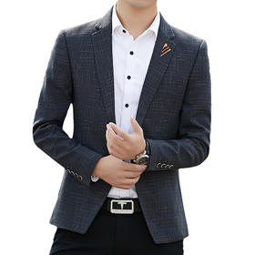 【服饰鞋包】秋季男士休闲西服韩版修身小西装外套男便西潮加绒单西男上衣