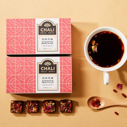 【买1送1，送同款】CHALI茶里 | 四物黑糖花茶  14g*7颗 推荐 商品图0