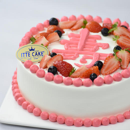 【延年益寿】 乳酸菌奶油，新鲜水果夹心，原味戚风蛋糕胚；延年益寿，幸福安康，老人祝寿，水果奶油蛋糕~ 商品图2