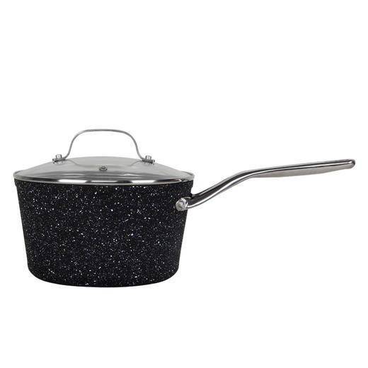 麦饭石奶锅不粘锅家用宝宝辅食锅小奶锅18cm