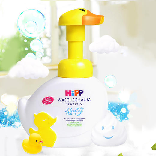 【保税】德国Hipp 喜宝 小鸭子洗脸洗手二合一洗手液 原装进口 商品图3