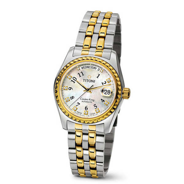 梅花titoni cosmo king宇宙系列机械男表787 sy-330