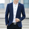 【服饰鞋包】秋季男士休闲西服韩版修身小西装外套男便西潮加绒单西男上衣 商品缩略图8